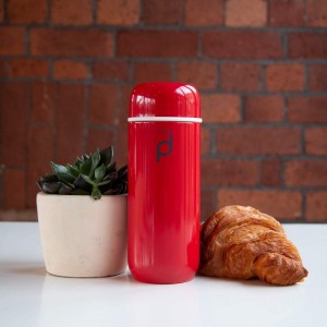 Termos inox, 200 ml "DrinkPod", Rosu - Grunwerg