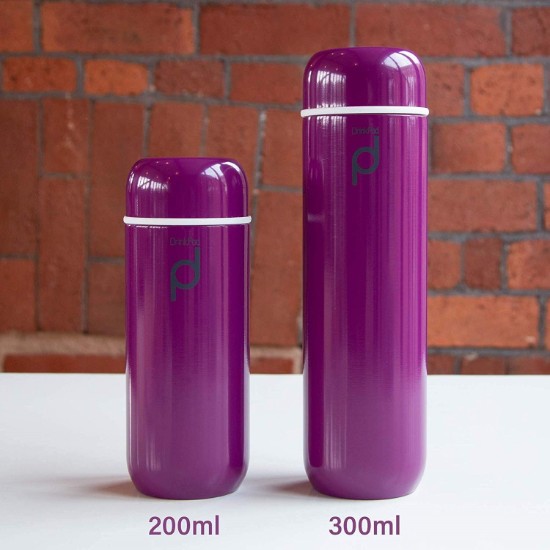 Termos inox, 300 ml "DrinkPod", Mov - Grunwerg