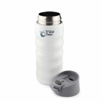 Termos inox, 350 ml, "Pioneer", Alb - Grunwerg