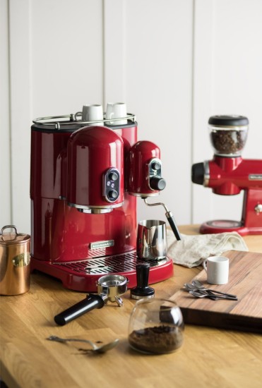 Espressor electric Artisan, Empire Red, 1300 W - KitchenAid