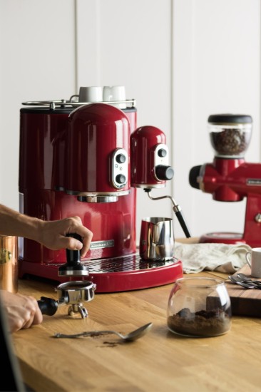 Espressor electric Artisan, Empire Red, 1300 W - KitchenAid