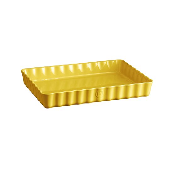 Tava tarte, ceramica, 33,5x24cm/1,9L, Provence Yellow - Emile Henry