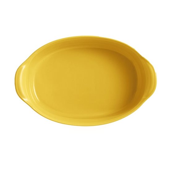 Tava ceramica ovala 27,5 x 17,5 cm/1,3 l, Provence Yellow - Emile Henry