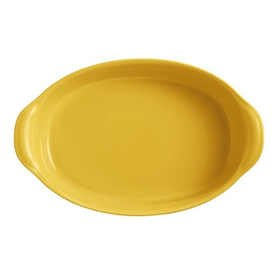 Tava ovala, ceramica, 41,5x26,5cm/3,8L, Provence Yellow - Emile Henry