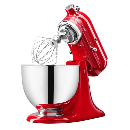 Mixer cu bol 4.8L, Artisan, Model 180, Editia speciala, Passion Red - KitchenAid