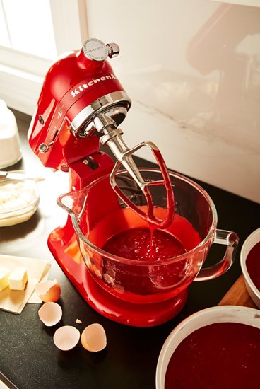 Mixer cu bol 4.8L, Artisan, Model 180, Editia speciala, Passion Red - KitchenAid