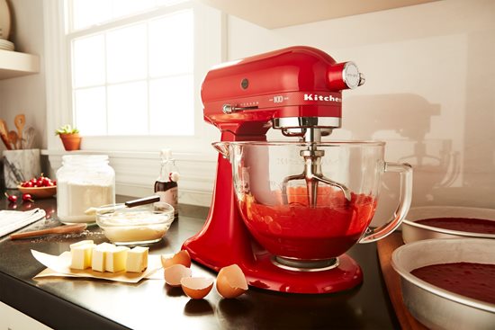 Mixer cu bol 4.8L, Artisan, Model 180, Editia speciala, Passion Red - KitchenAid