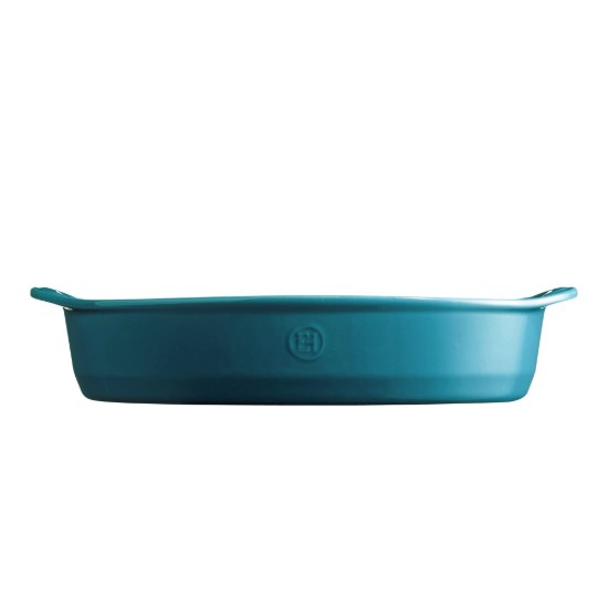 Tava ovala, ceramica, 41,5x26,5cm/3,8L, Mediterranean Blue - Emile Henry