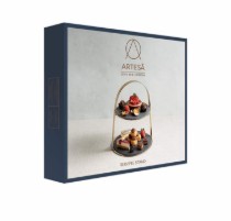 Platou etajat, ardezie, 25/29,5 cm - Artesa