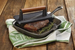 Presa pentru grill, 21x11cm, fonta - Kitchen Craft