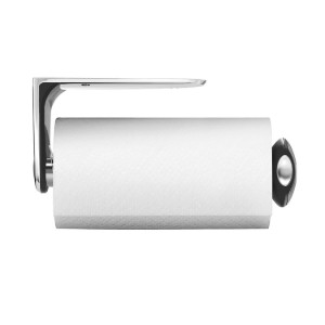 Suport rola prosoape de bucatarie, 28,2 cm, inox - simplehuman