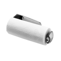 Suport rola prosoape de bucatarie, 28,2 cm, inox - simplehuman