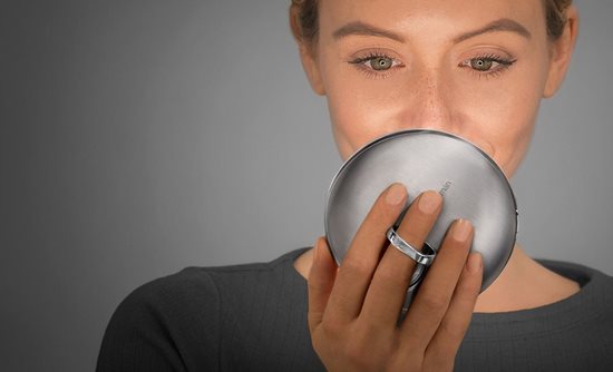 Oglinda cosmetica de buzunar cu senzor, 10,4 cm, Argintiu - simplehuman