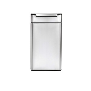 Cos de gunoi Slim, Touch Bar, 40 L, inox, Brushed - simplehuman