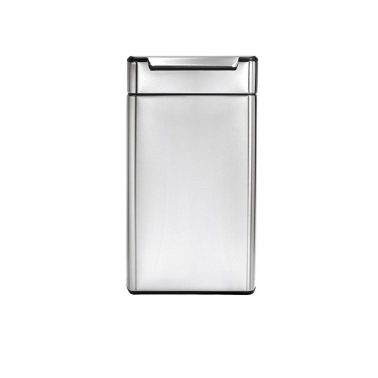 Cos de gunoi Slim, Touch Bar, 40 L, inox, Brushed - simplehuman