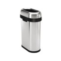 Cos de gunoi Slim, fara capac, 50 L, inox, Brushed - simplehuman