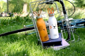 Sticla apa, inox, 430ml, "Zoo"- model tigru - Aladdin