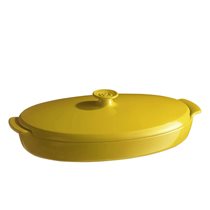 Vas gatit la aburi, 42x25cm/1,9L "PAPILLOTE", Provence Yellow - Emile Henry