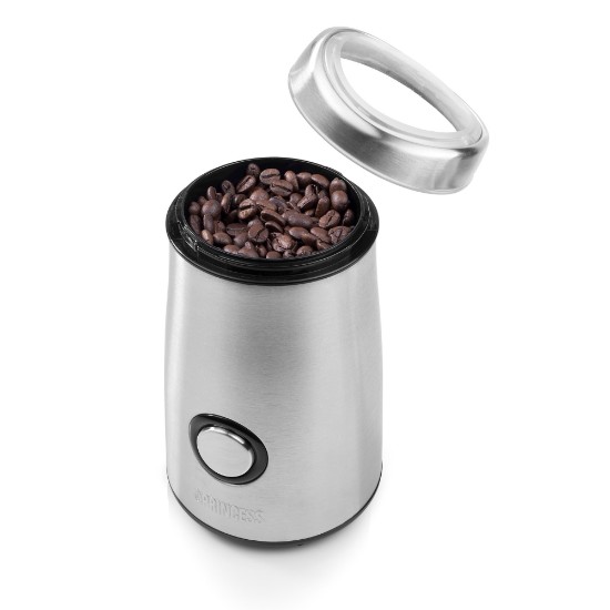 Rasnita electrica de cafea, 150W, 50g, "Deluxe", Argintiu - Princess