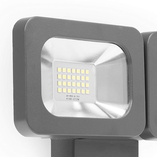 Set 2 lumini LED de securitate, 2x11W - Smartwares