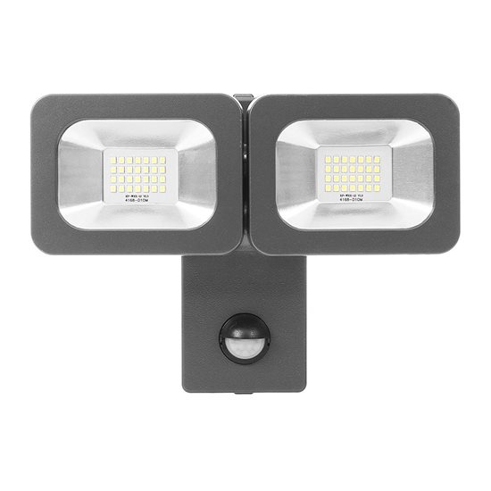 Set 2 lumini LED de securitate, 2x11W - Smartwares