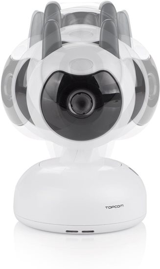 Camera suplimentara pentru sistemul video de monitorizare a bebelusului - Topcom