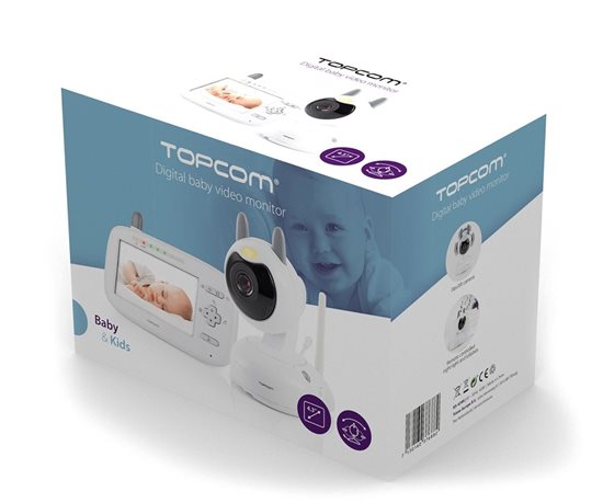 Sistem video de monitorizare a bebelusului KS-4249 - Topcom