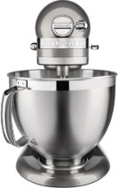 Mixer cu bol 4.8L, Artisan, Model 185, Medallion Silver - KitchenAid