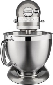 Mixer cu bol 4.8L, Artisan, Model 185, Medallion Silver - KitchenAid