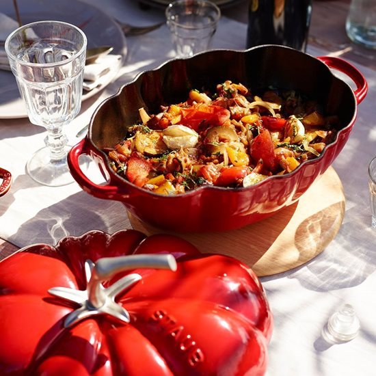 Oala Cocotte tomate, fonta 25cm/2,9L, Cherry - Staub