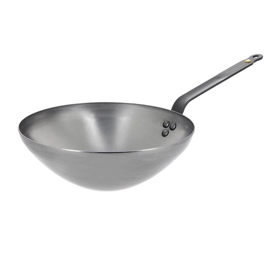 Tigaie wok otel 28 cm "Mineral B" - de Buyer