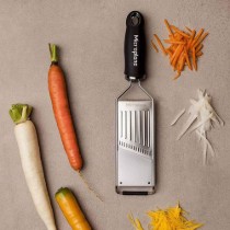 Feliator Julienne, 31,5 x 7,5 cm "Gourmet", Negru - Microplane