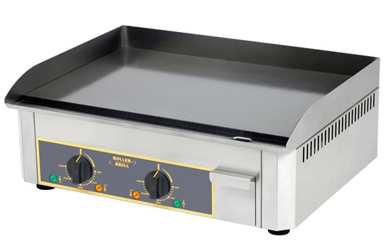 Gratar electric cu plita din otel decarbonizat PSR 600 E, 2 x 3000 W - Roller Grill