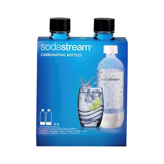 Set 2 sticle plastic, Spirit - SodaStream