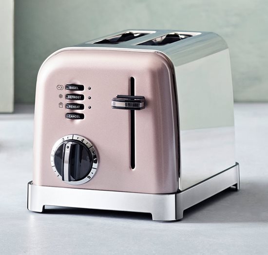 Prajitor de paine 2 sloturi, 900W, Rose - Cuisinart