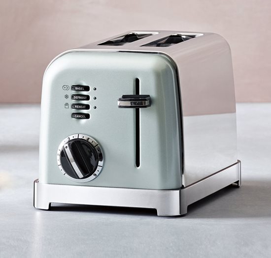 Prajitor de paine 2 sloturi, 900W, Pistachio - Cuisinart