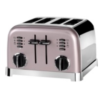 Prajitor de paine 4 sloturi, 1800W, Rose - Cuisinart