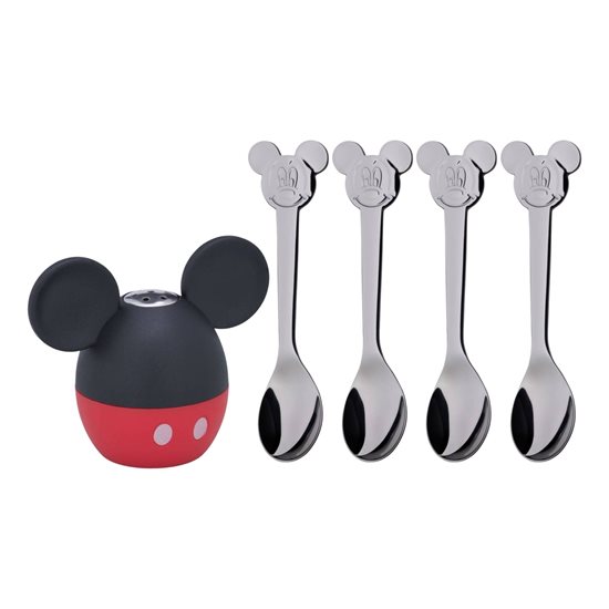 Set solnita cu lingurite copii 5 piese "Mickey Mouse" - WMF