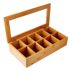 Cutie pliculete ceai 36 x 20 cm, bambus - Kesper