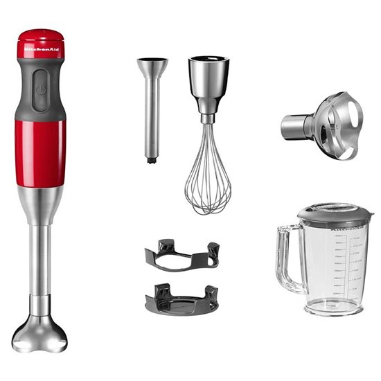 Blender vertical cu 5 viteze 180 W, Empire Red - KitchenAid