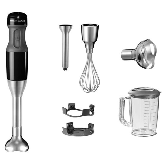 Blender vertical cu 5 viteze 180 W, Onyx Black - KitchenAid