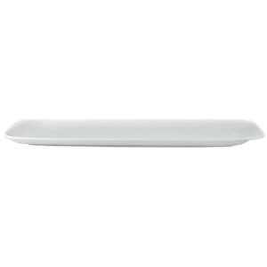 Platou oval, portelan, 16x63cm - Porland