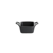 Mini vas portelan, 10cm, "Seasons", Negru - Porland