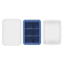 Forma pentru 6 cuburi de gheata, cu capac, silicon - OXO
