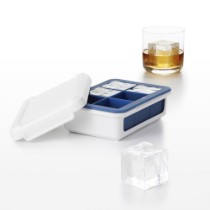 Forma pentru 6 cuburi de gheata, cu capac, silicon - OXO