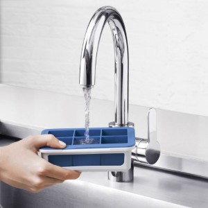 Forma pentru 6 cuburi de gheata, cu capac, silicon - OXO