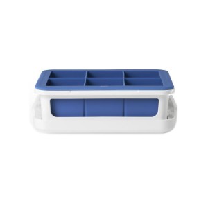 Forma pentru 6 cuburi de gheata, cu capac, silicon - OXO