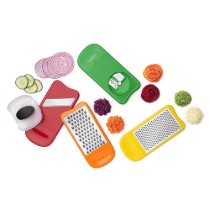 Set razuit si feliat, 6 piese, inox - OXO