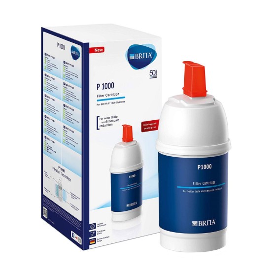 Filtru de apa BRITA P1000 pentru robinetele filtrante BRITA (1200L), 1 buc