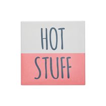 Suport patrat pentru servire 20 cm, Roz - Kitchen Craft